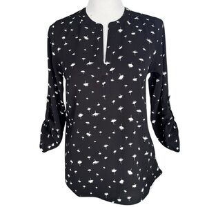 Daniel Rainn Black and White Women's Top Size XS